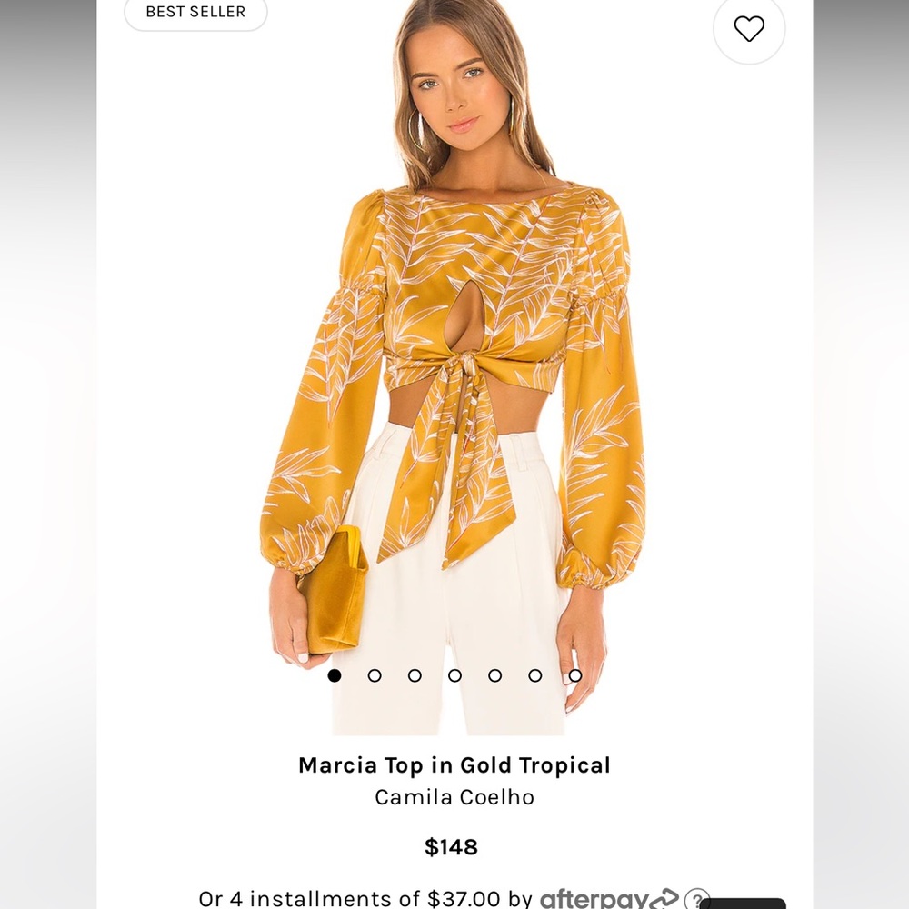 Camille Coelho Marcia Top from Revolve